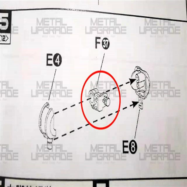 CA Daban Gundam MB 8822 00q J7 J8 J12 J18 F37 F36 D12 D13 Parts