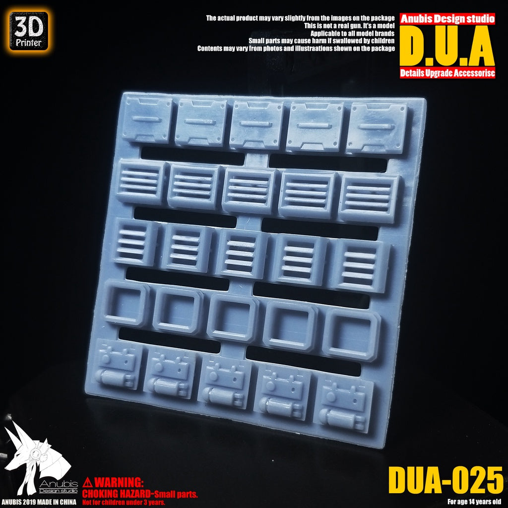 Anubis 3D Print Addon Resin Detail Up Breastplate Heat Sink DUA025 Collectibles