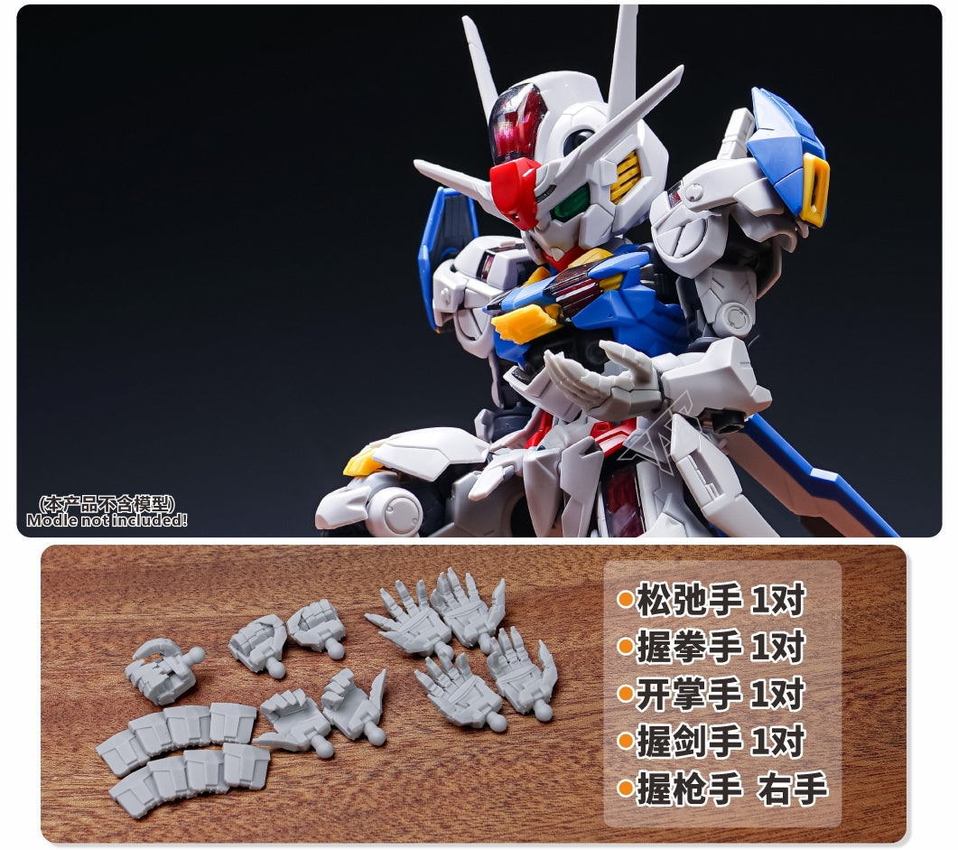 TAS MGSD Aerial TWFM Styling Hands Upgrade Parts (Not include kits)