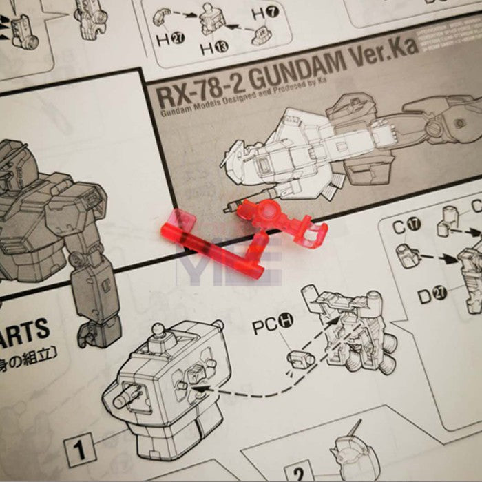 CA K3 J18 Parts for Bandai Gundam Pg Unicorn Banshee Phenex