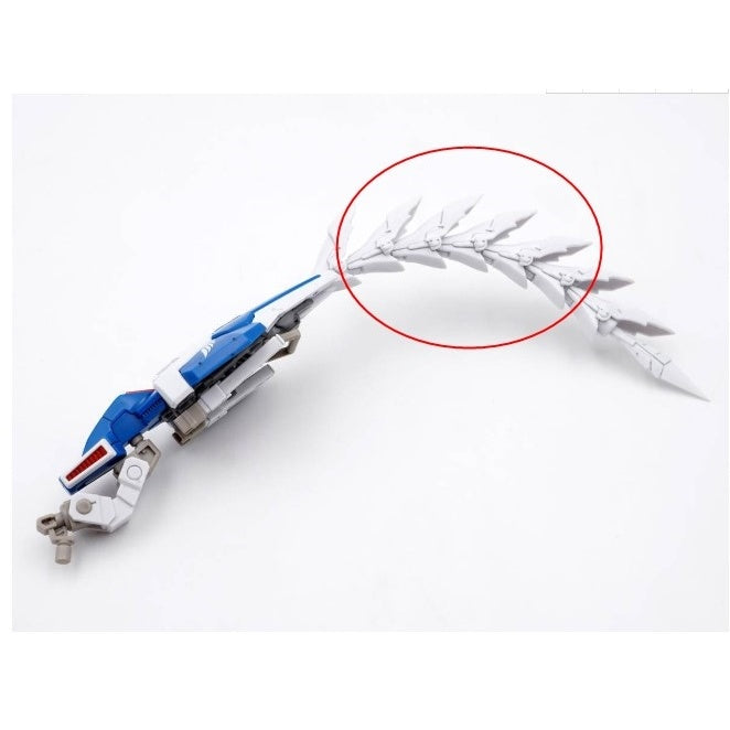 CA RG Tallgeese 3 whip tail extend Plastic Parts
