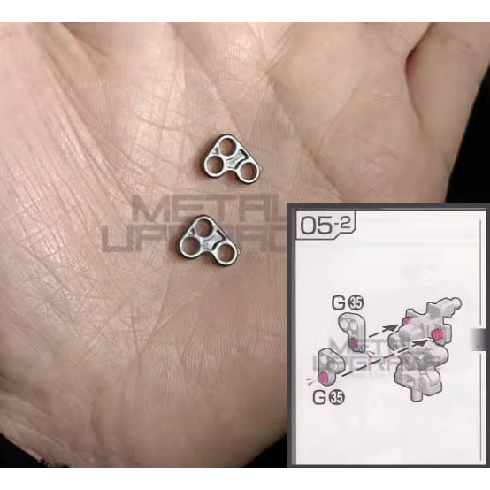 CB RG 1/144 UNICORN BANSHEE G35 Metal replacement parts