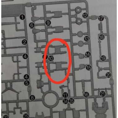 CB RG 22 butcher parts for Justice
