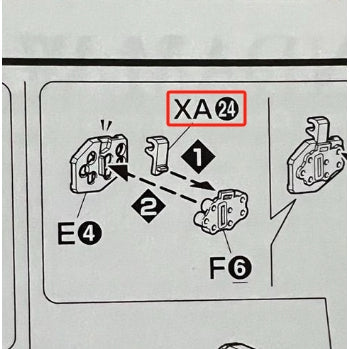 CB MG 22 butcher parts for Heavyarms