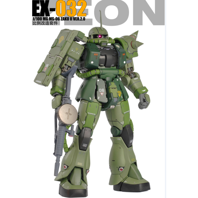 ANUBIS EX032 Detail Upgrade parts for MG MS-06F MS-06J J ZAKU 2.0 GREEN ZAKU / MS-06S CHAR'S ZAKU 2.0  RED ZAKU