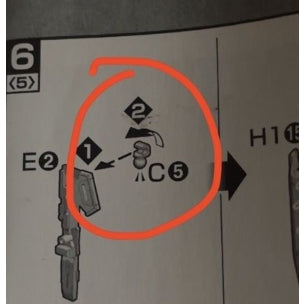 CB MG 18 1/100 Dynames butcher spare replacement parts