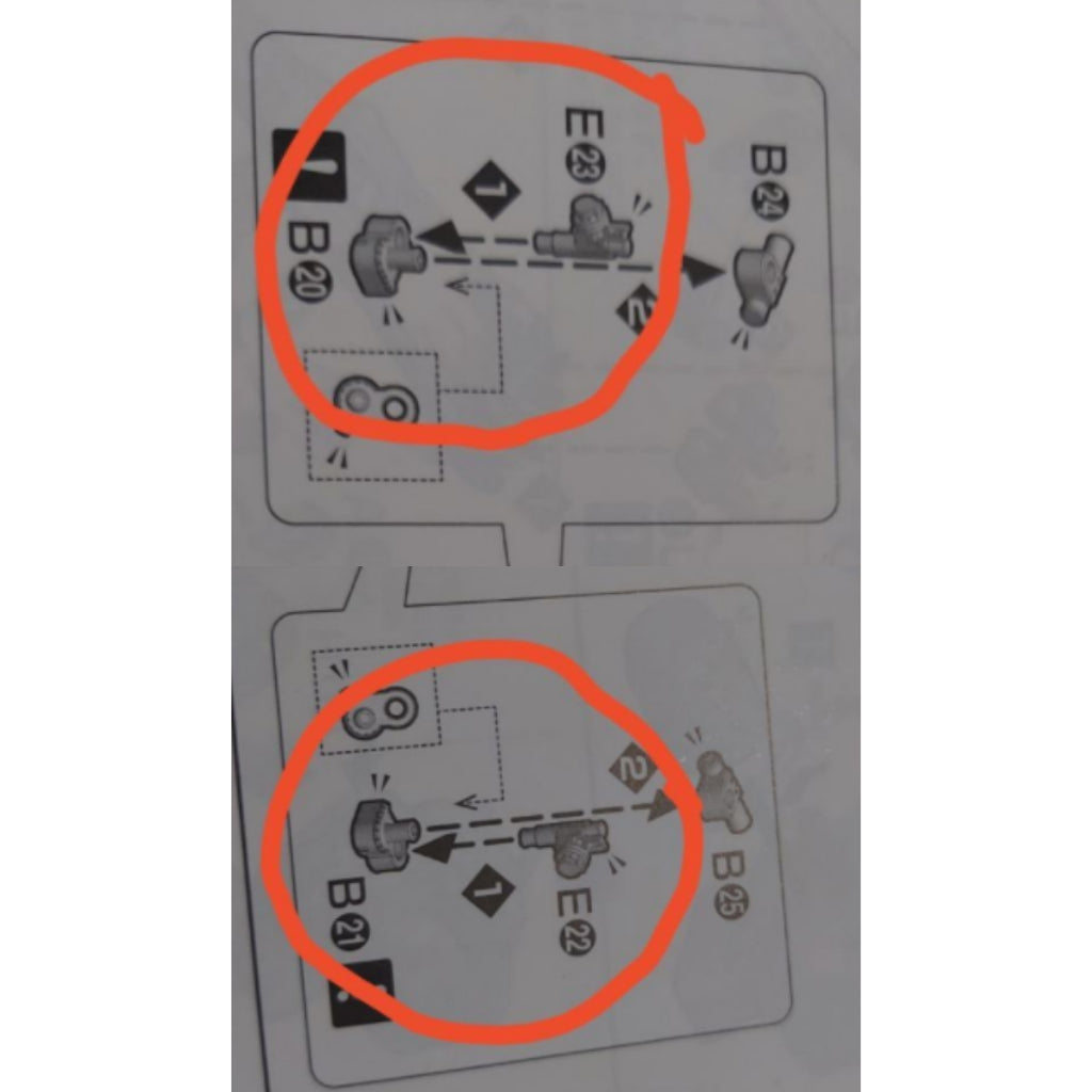 CA MG Kyrios E22 E23 A14 A15 replacement spare parts