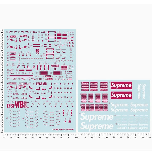 20250722 Artisan's Club MG RX-78-2 3.0 Suprem Water Slide Decal