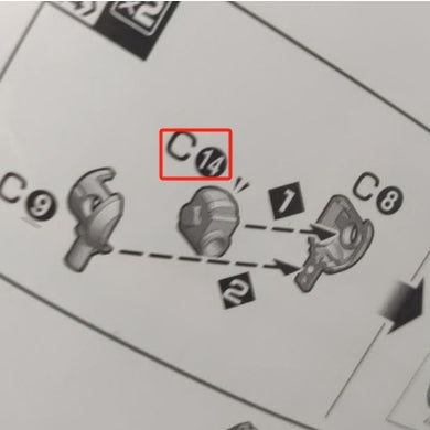CB MG 24 butcher parts for kyrios 28