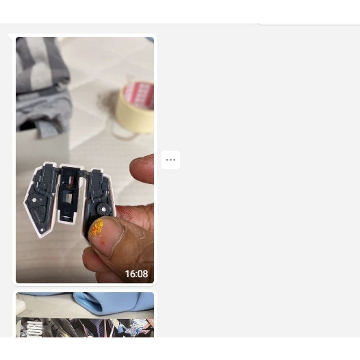 CB butcher parts for MG Strike Rouge