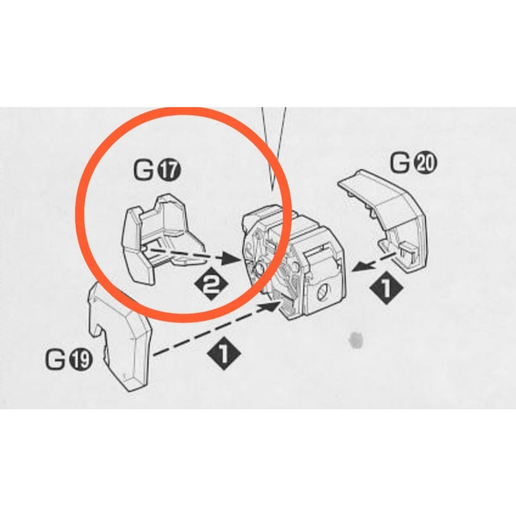 CB butcher parts for MG JESTA