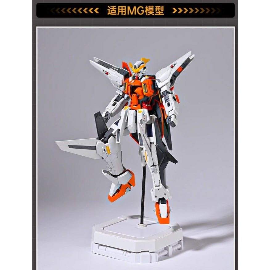 MOSHI MS121 Black White Snake shaped Movable ABS Base Stand for BB / MG / HG General Use (Kits not included)