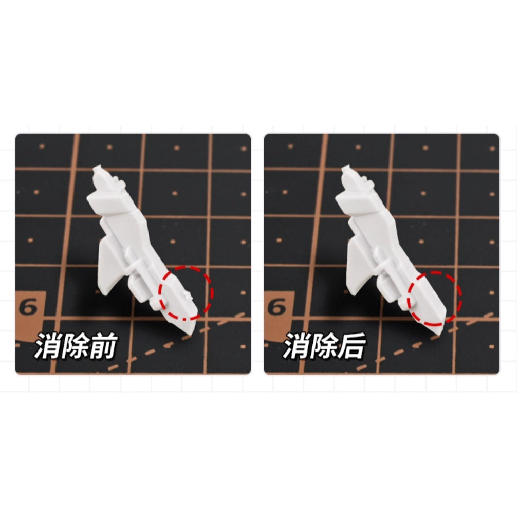 MOSHI MS097 Double headed Scraper Hole Expanding / polish gate Model Making Tools (Kits not included)