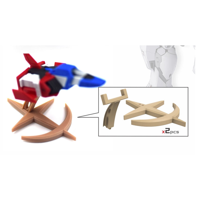 20250722 NewC FAT CAT 1/100 RGU RX-78-2 2.0 Airplane Stand Upgrade Parts (Model not included)