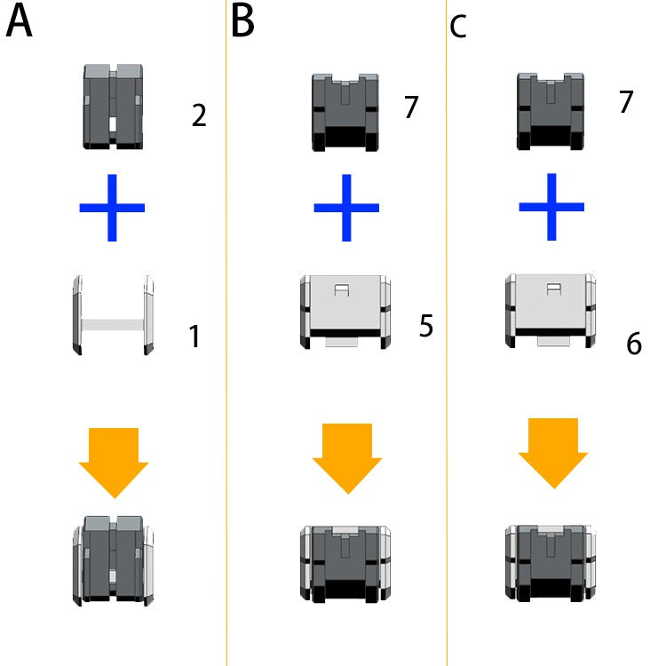 Anubis parts for MG Freedom 2.0 GP017 Collectibles