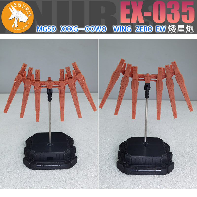 ANUBIS EX035 MGSD 1/100 WING ZERO EW Addon parts 3D print upgrade parts no kits