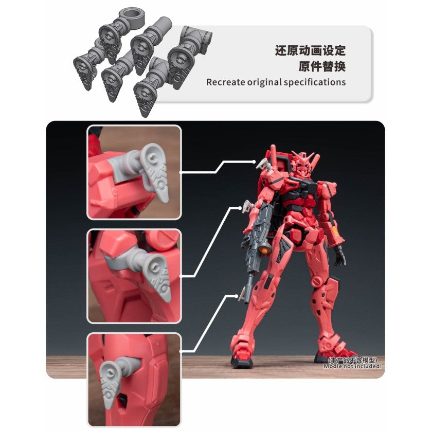 20250722 TAS HG 1/144 GQuuuuuuX Red 3D Print Detail Hands Parts (Not icnlude kits)