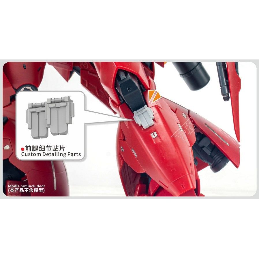 20250722 TAS RG 1/144 SAZABI Model Conversion 3D PRINT Upgrade Parts (Not the kits or model)
