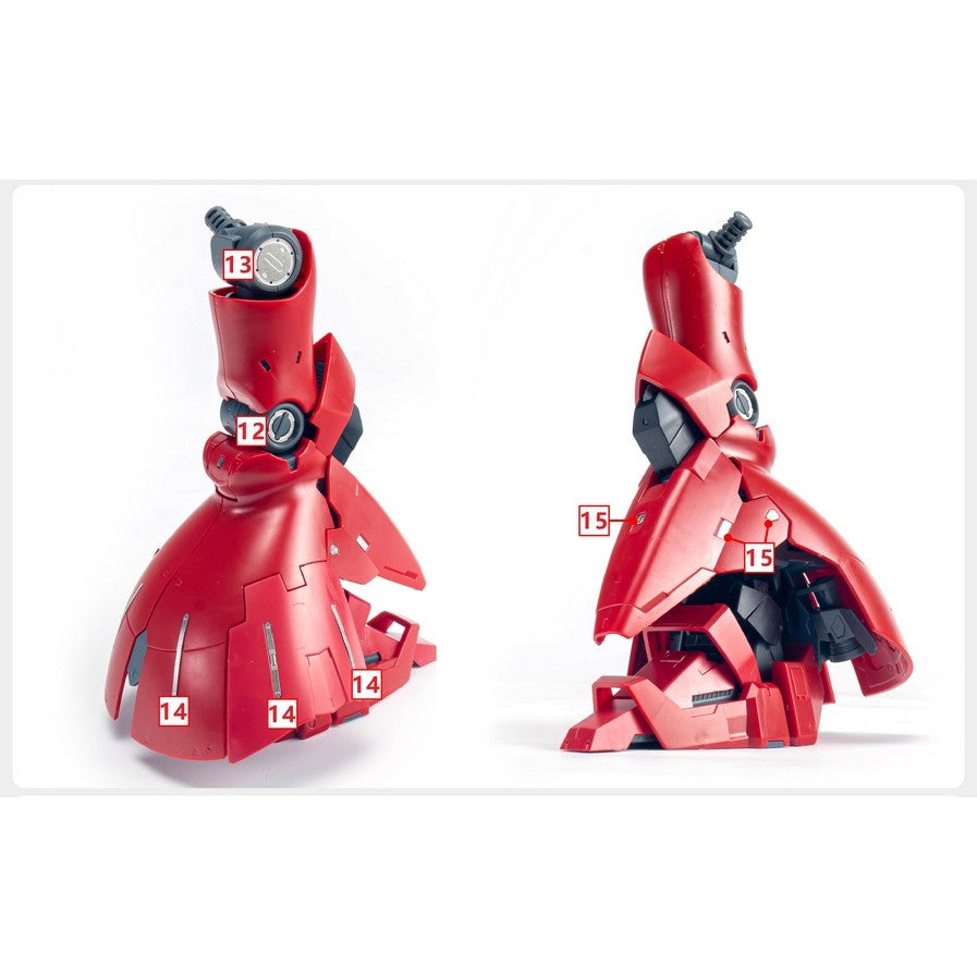 20250722 TAS RG 1/144 SAZABI Etching Photo-Etched Parts (Not the kits or model)