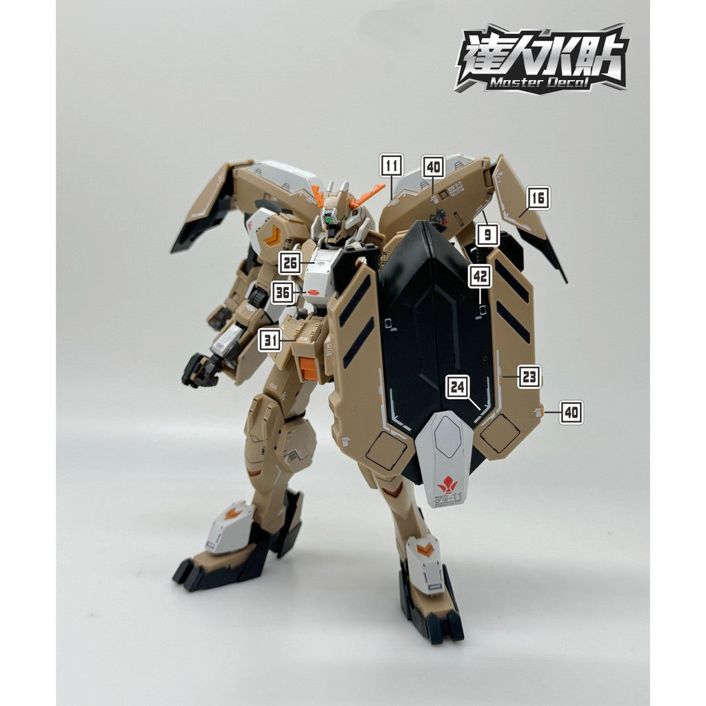 MASTER Water Slide Decal H107 for HG 1/144 Gusion Rebake Full City