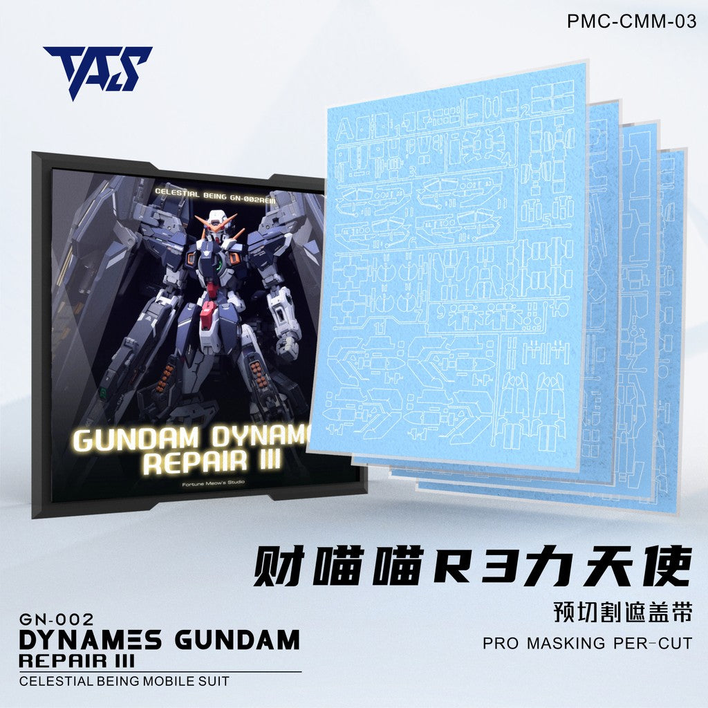 20250722 TAS CMM DYNAMES R3 REPAIR III PRO MASKING PER CUT Tape (Not include kits or model)