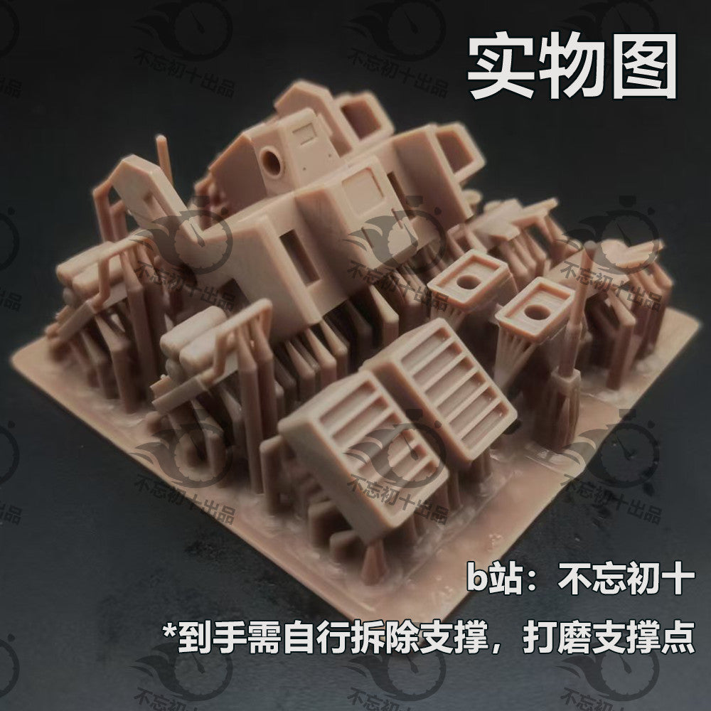 BWCS BUWANG CHUSHI Detail Upgrade Addon Parts for HG 1/144 MS-06F Zaku Minelayer GTO (Not thr kits, not the model)