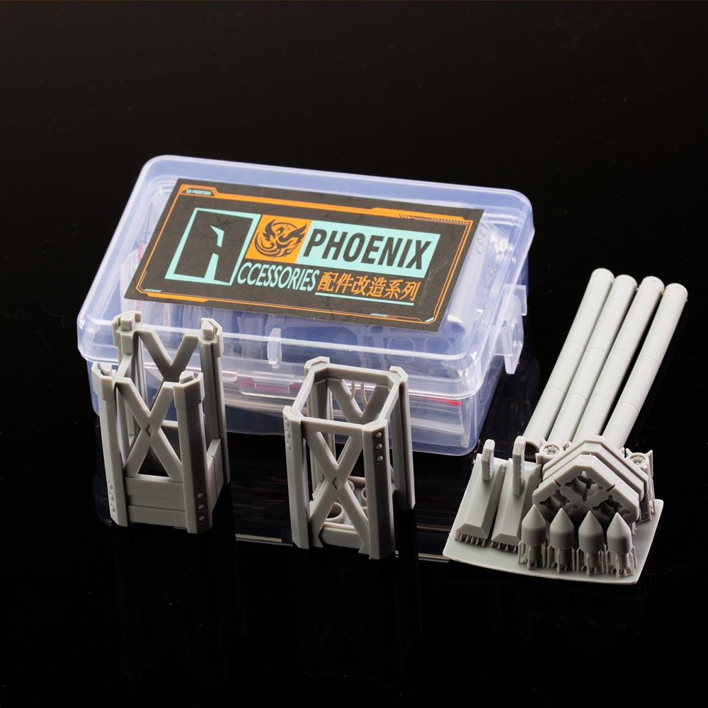 Phoenix A-04 missile launcher general use RG HG ZAKU 3D print parts Collectibles