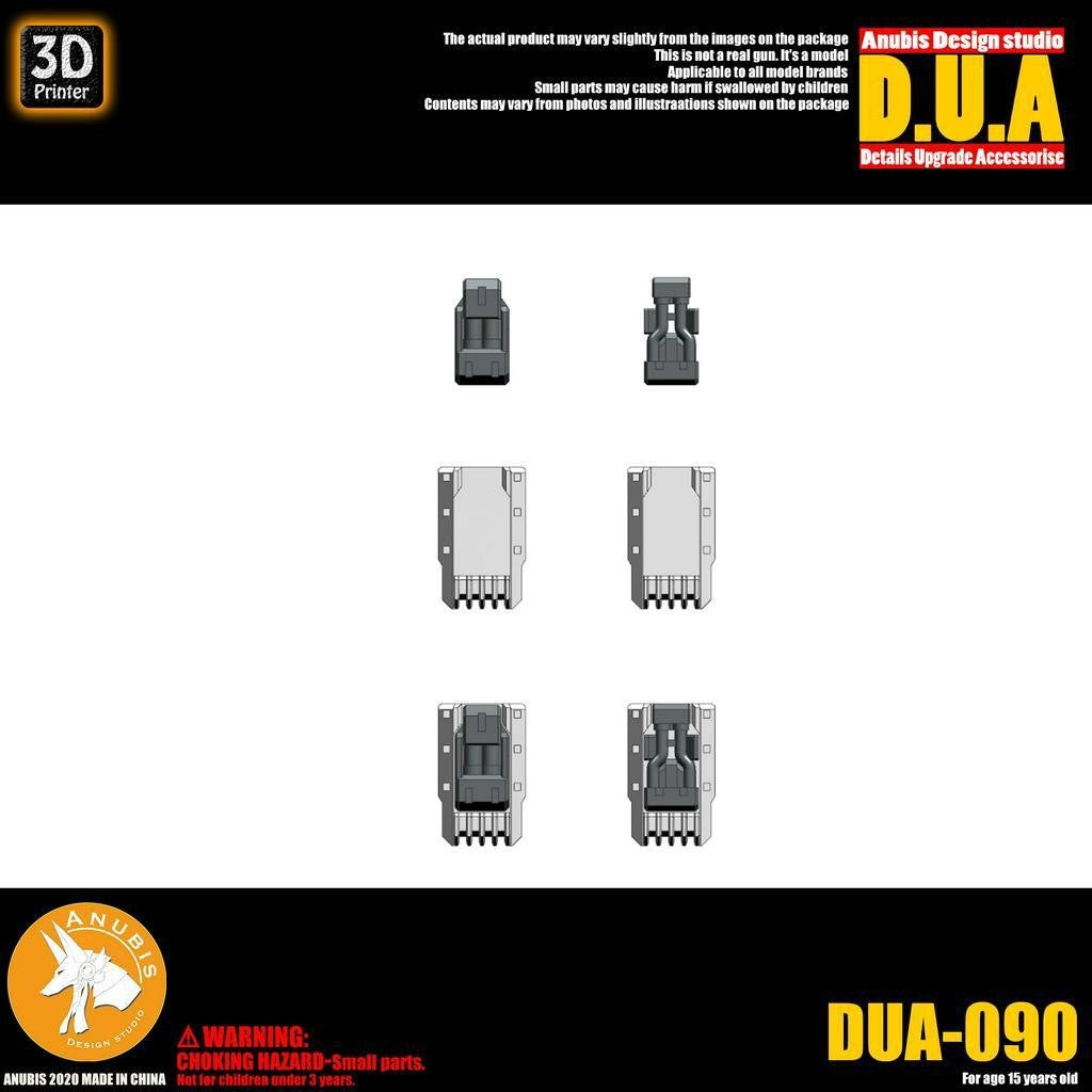 ANUBIS 3D print detail upgrade parts leg skeleton armor DUA090 detail parts no kits