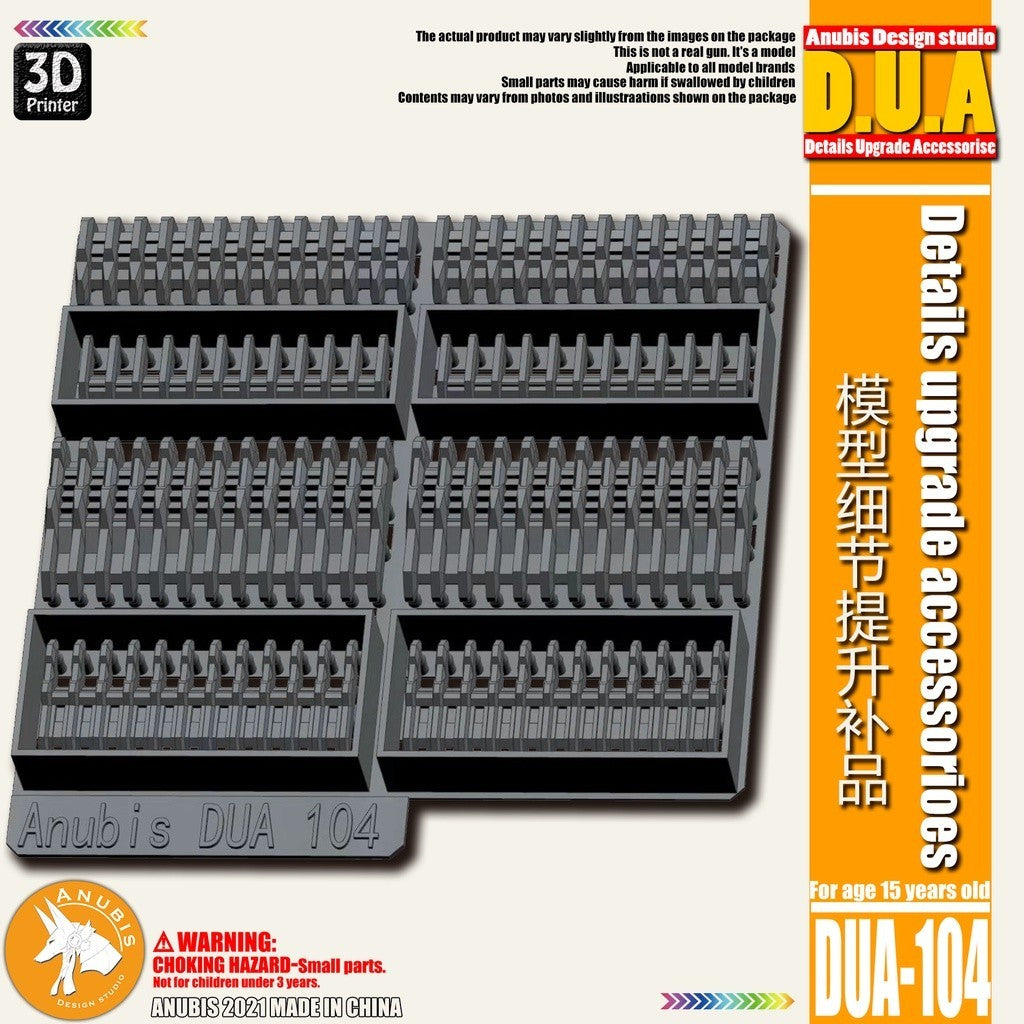 ANUBIS 3D print detail upgrade parts DUA061-110 details upgrade accessories Active shaft Heat sink Oil pipe Outer armor no kits