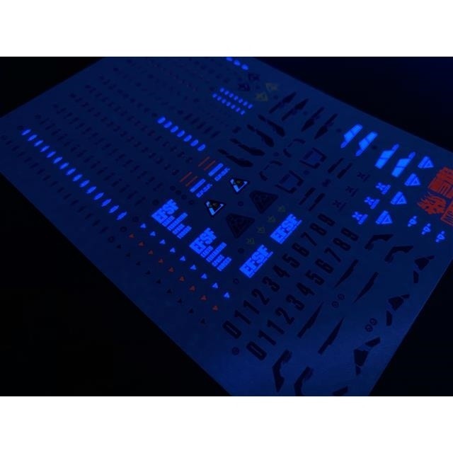 20250722 XUEYAN XY / SNOW FLAME MG 1/100 RGM-89 Jegan Fluorescence Water slide decal