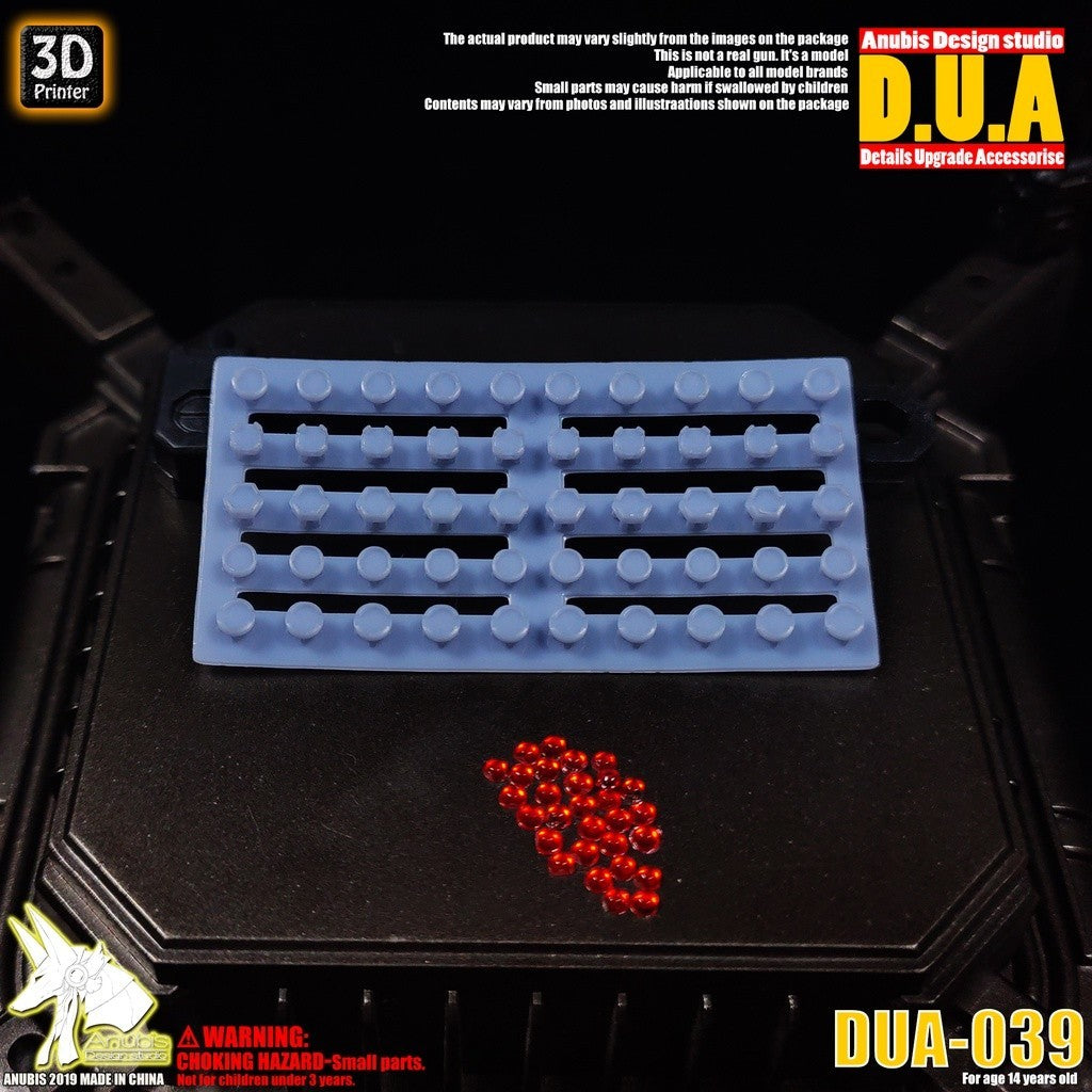 ANUBIS 3d PRINT DETAIL upgrade parts 1/144 Zaku One Eye Sight DUA039 NO KITS
