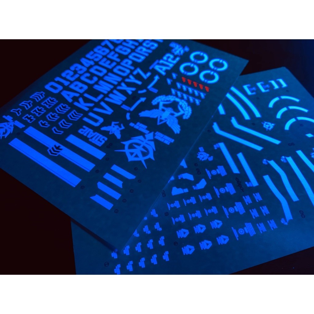 20250722 XUEYAN XY / SNOW FLAME PG-06 PG Ms-06f Zaku II Red Zaku Green Zaku Fluorescence Water slide decal