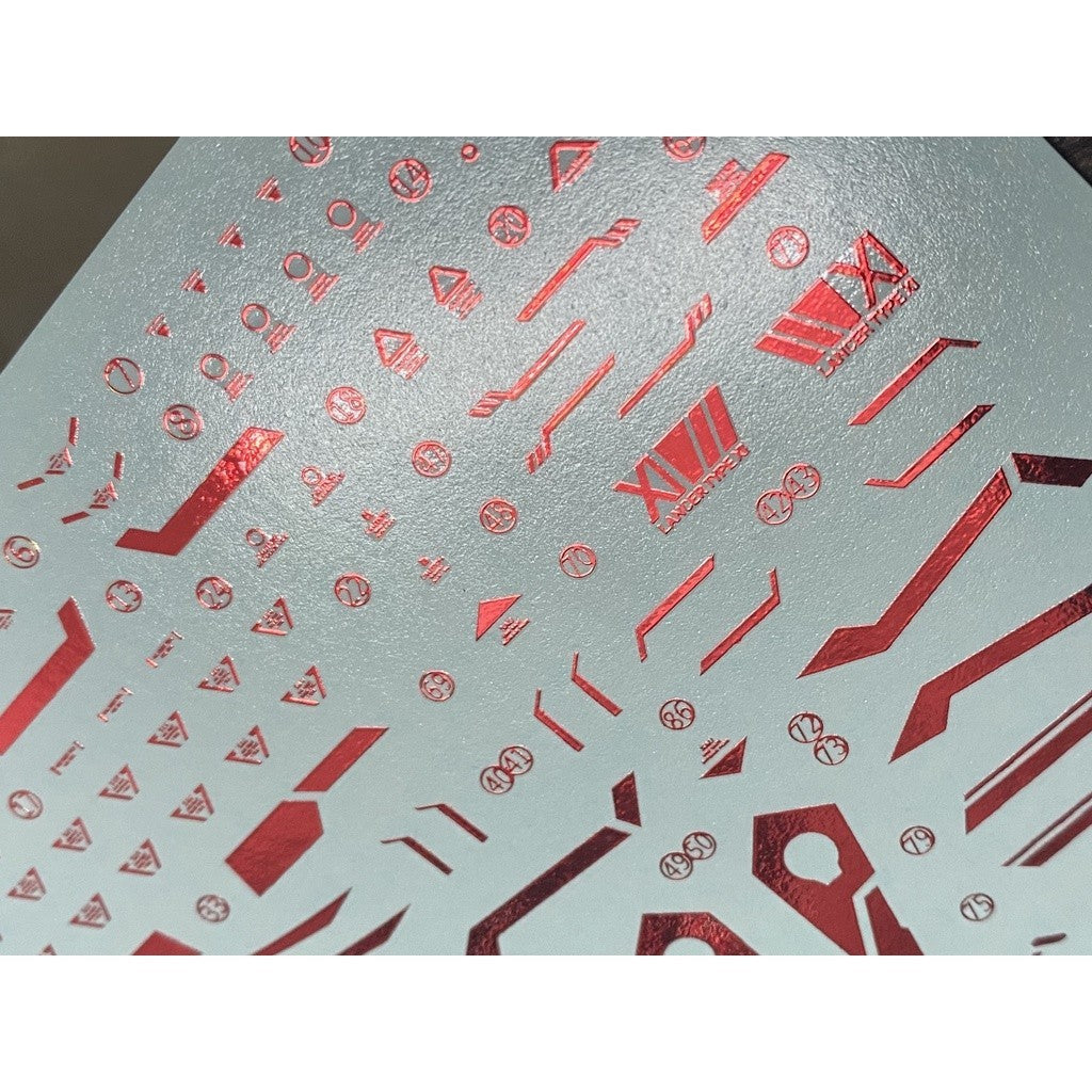 20250722 XUEYAN XY / SNOW FLAME MD-14 11.1 Hell Blaze Water slide decal