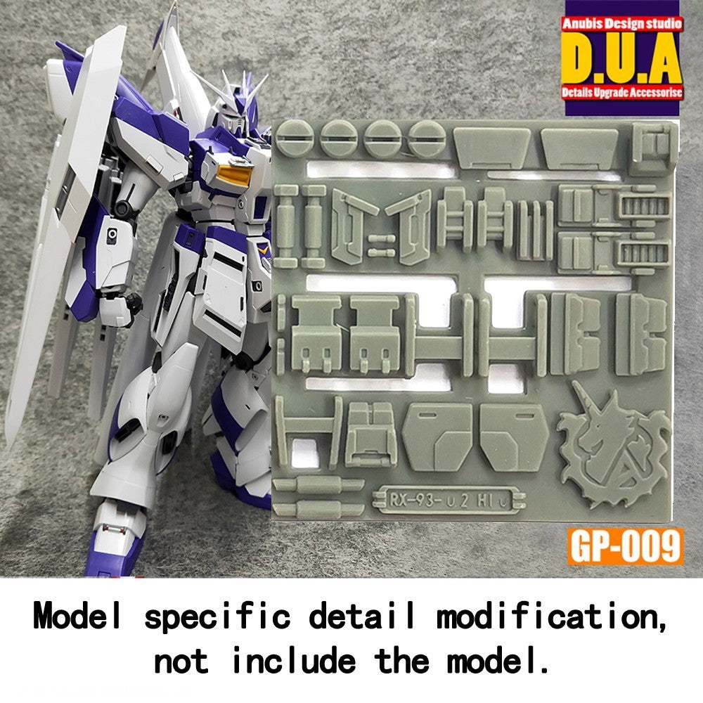 ANUBIS 3D print detail upgrade parts GP009 parts for MG RX-93- 2 Hi- no kits