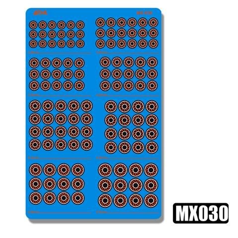 MOSHI M.S. MX025-030 Military Model Foldable Booster Metal Etching Detail Parts