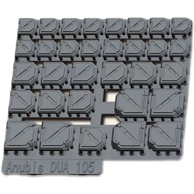 ANUBIS 3D print detail upgrade parts DUA105 Square Rectangular Reactive Heavy Armor no kits