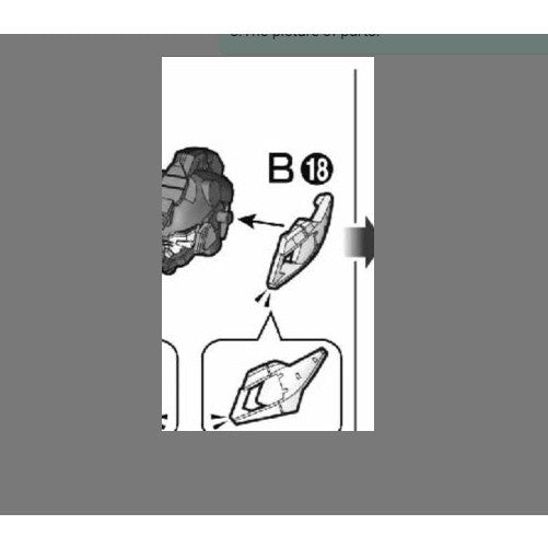 CB butcher parts for HG 1/144 Barbecues