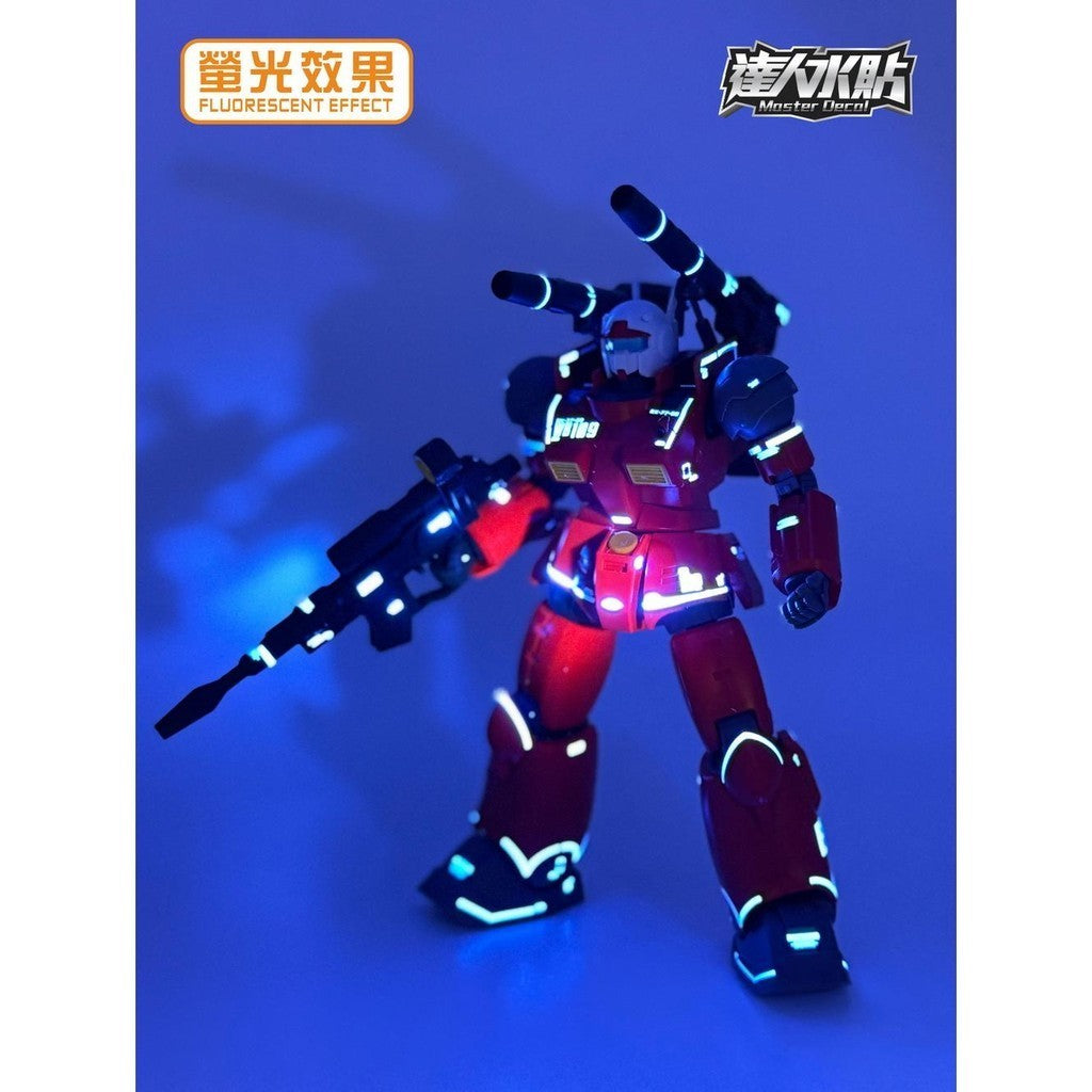 MASTER Water Slide Decal H023 HG 1/144 Guncannon Cucuruz Doan's Island Ver GTO Fluo Type Collectibles