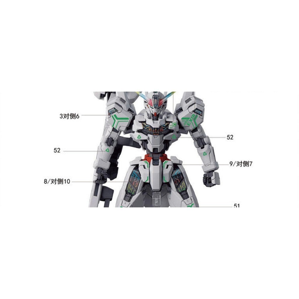 Amax Water Slide Decal HG 1/144 TWFM Calibarn Fluo AMAXHG009