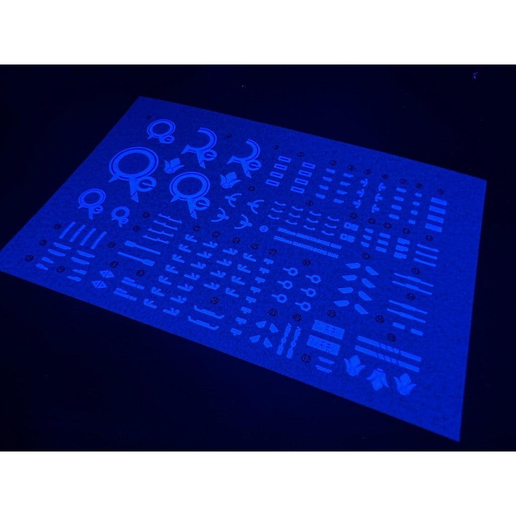 20250722 XUEYAN XY / SNOW FLAME MG 122 Barbatos Fluorescent Blue Water slide decal