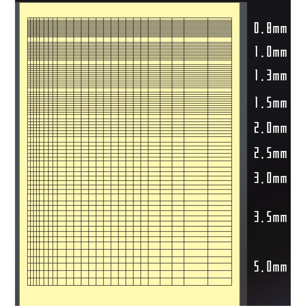 NewC Pre-cut masking tape GENERAL USE Small Square Circular Diamond (No kits, no GK parts)