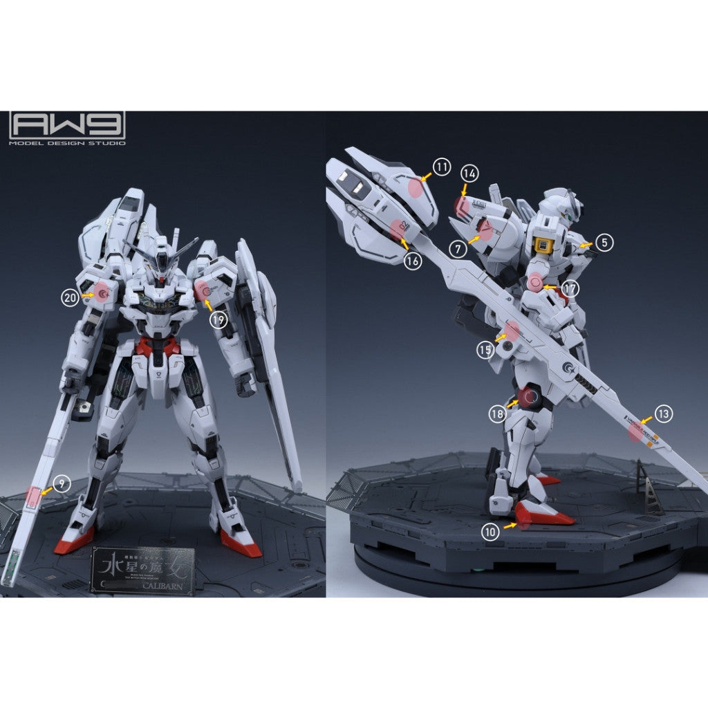 MAD S53 HG TWFM CALIBARN Etching Parts no kits