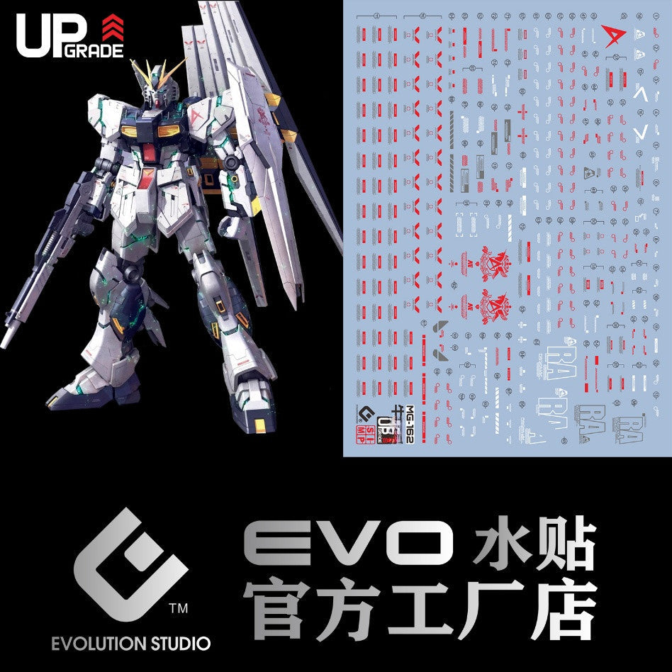 20250721 EVO MG 1/100 Nu v Ver.ka Fluo Water Slide Decal Gold Coating EVOMG030 EVOMG031 EVOPM004-1