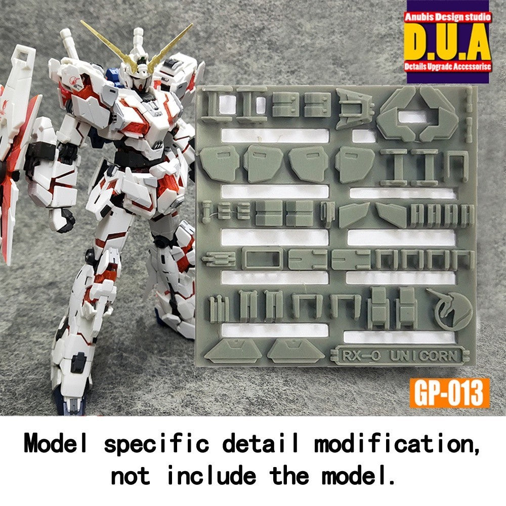 ANUBIS 3D print detail upgrade parts GP001-050 (GP series) MG HG RG no kits
