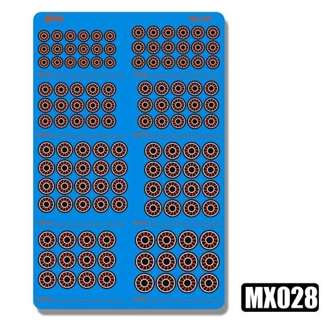 MOSHI M.S. MX025-030 Military Model Foldable Booster Metal Etching Detail Parts