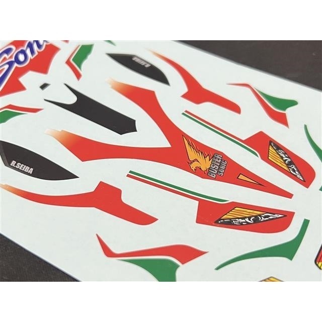 20250722 XUEYAN XY / SNOW FLAME Buster Sonic High-Accuracy 4wd Water slide decal