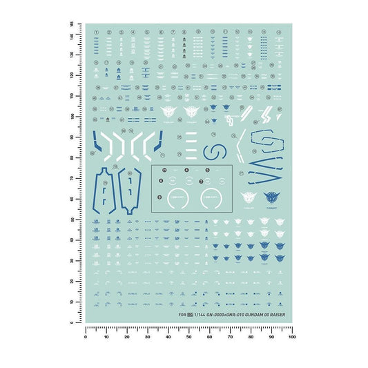 20250722 Artisan's Club RG 1/144 OOR 00r 00 RAISER Water Slide Decal