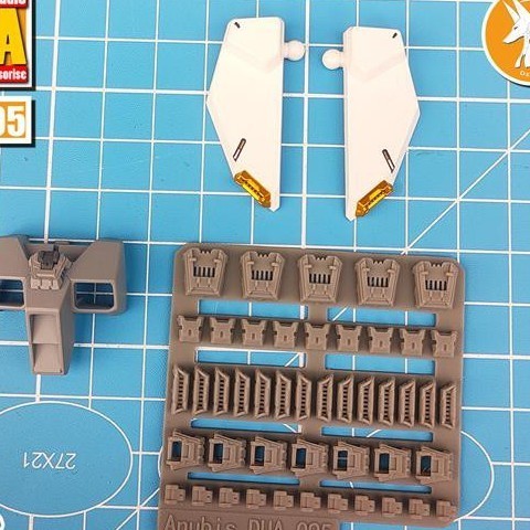 ANUBIS 3D print detail upgrade parts anime monitor heat dissipation DUA095 detail parts no kits