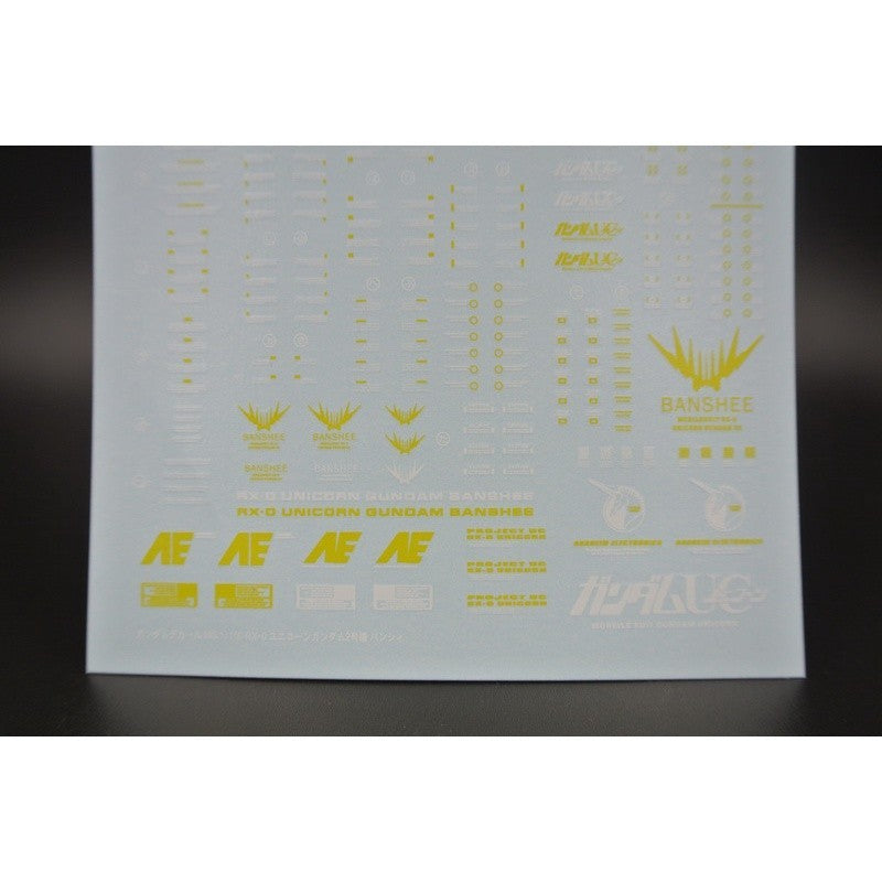 DL DALIN Water slide decal MG Banshee
