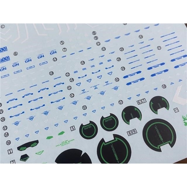 20250722 XUEYAN XY / SNOW FLAME MG-27 MG Exia  Fluorescence Water slide decal